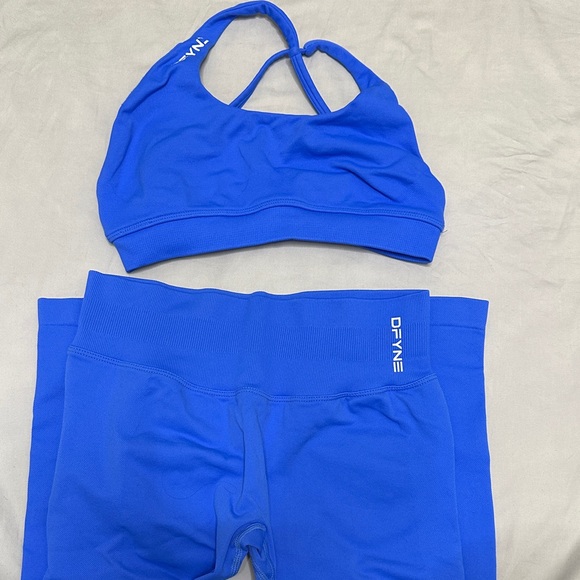 Dfyne Other - NwOT Women's Vibrant Blue Activewear Set